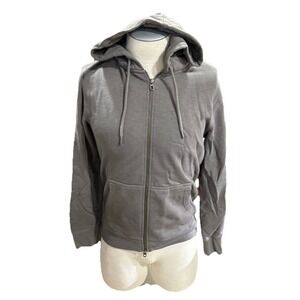 Goodthreads hoodie grey s small full zip Sweatshirt Sweater
